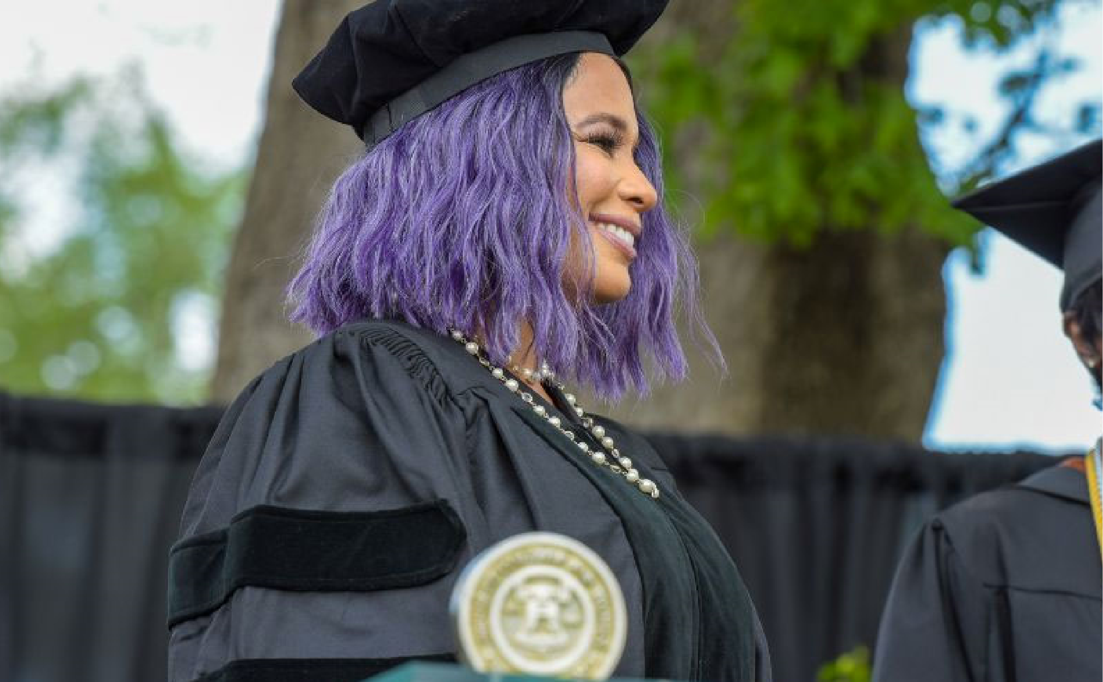 Kwanza Jones encourages Bennett College graduates to recognize their greatness during 2019 Commencement Address