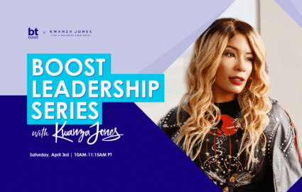 Boost Leadership Series with Kwanza Jones