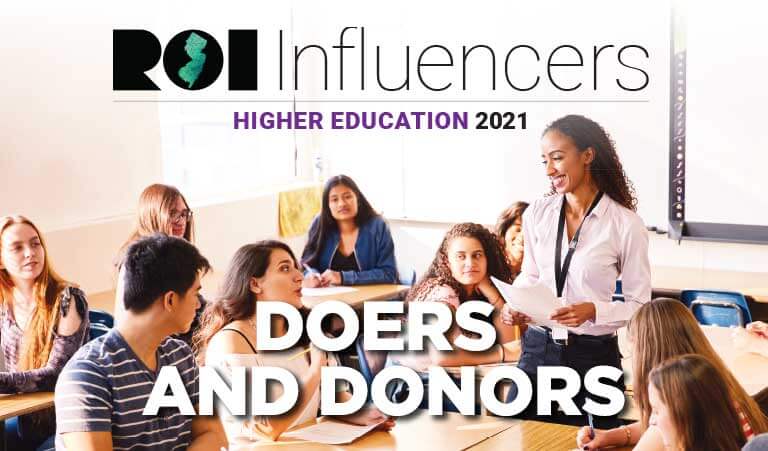 ROI Influencers Higher Education 2021 Doers and donors