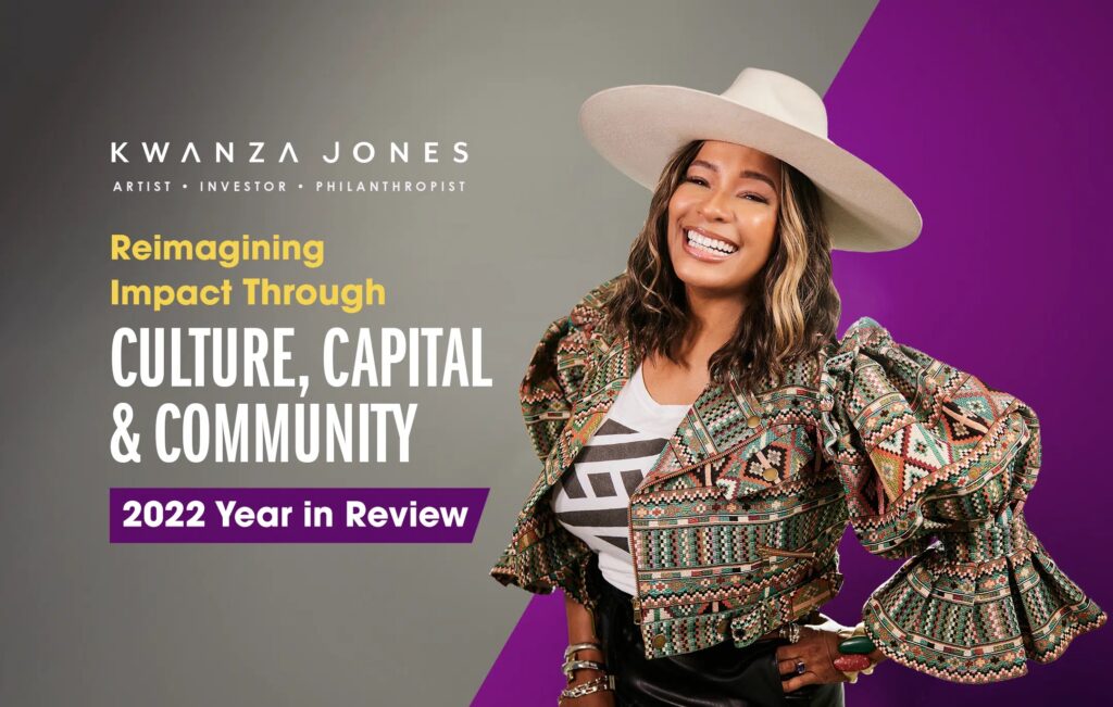 Kwanza Jones 2022 year in review