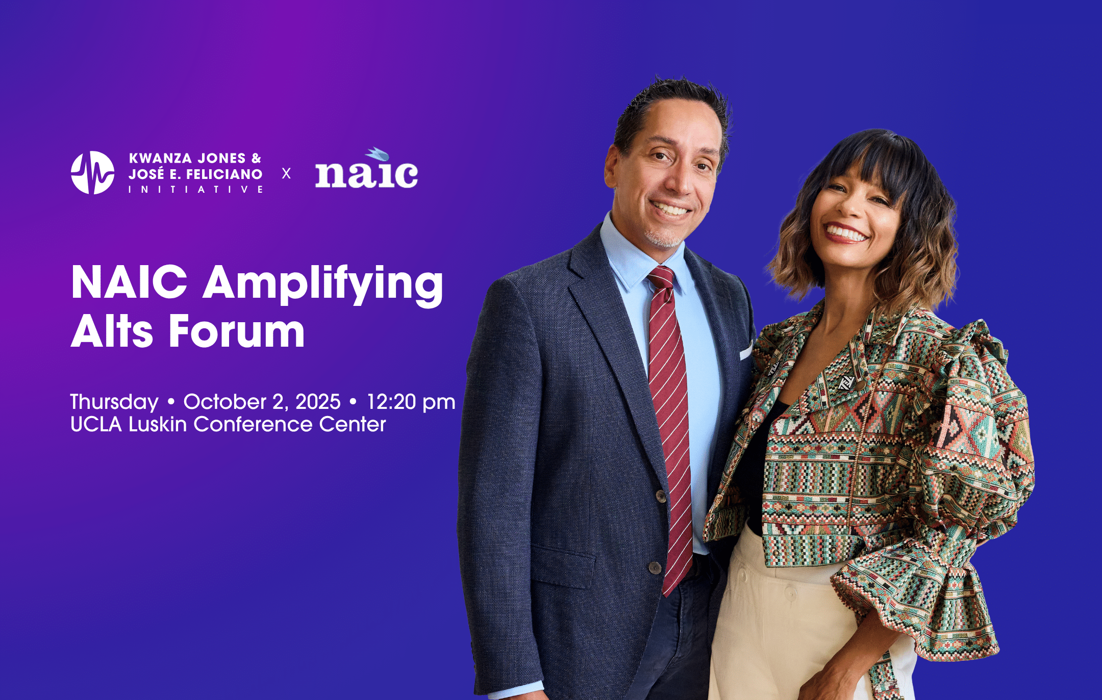 NAIC Amplifying Alts Forum 2025 Kwanza Jones and José E. Feliciano