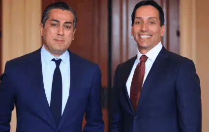 Behdad Eghbali, left, and José Feliciano