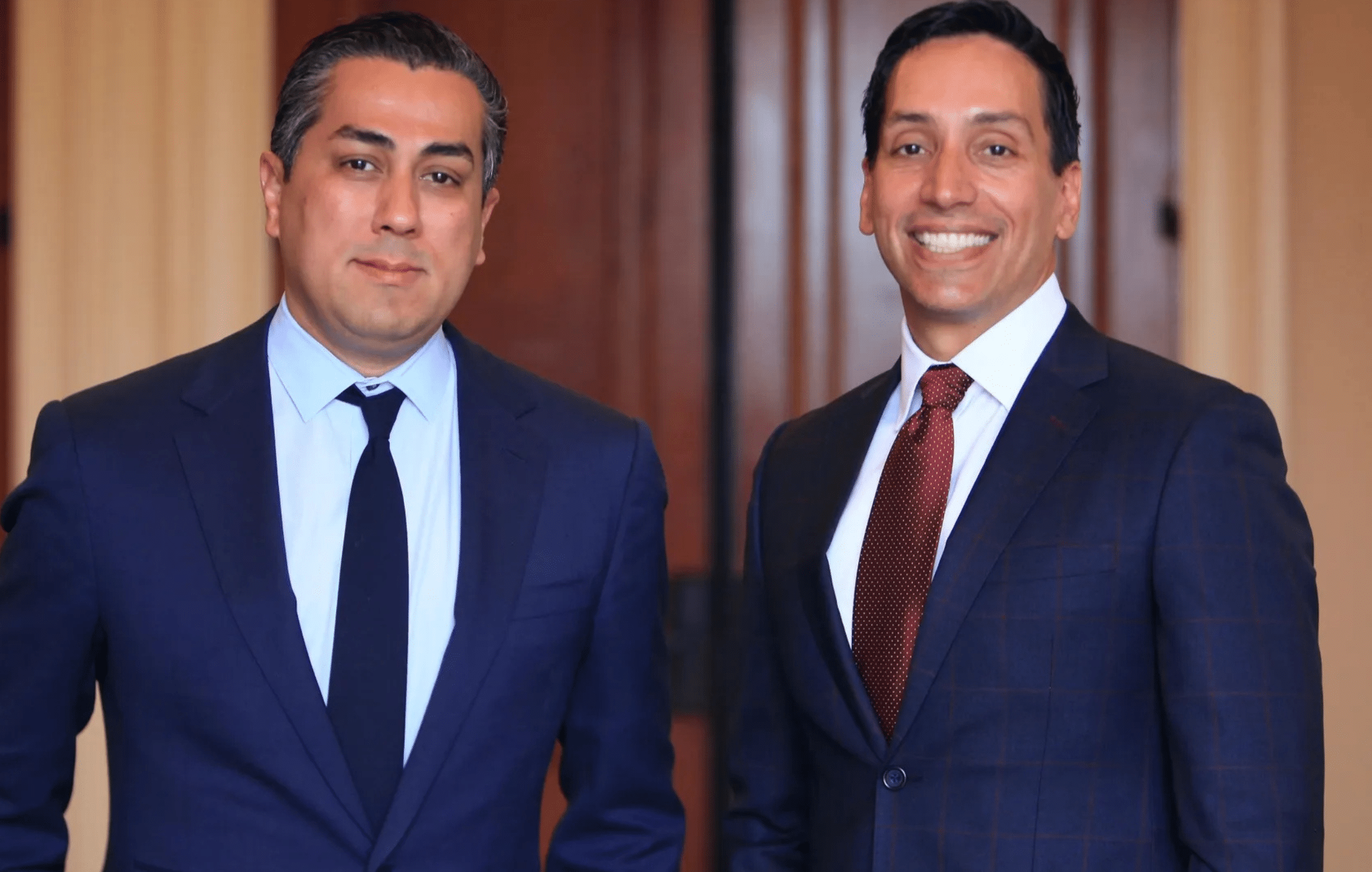 Behdad Eghbali, left, and José Feliciano