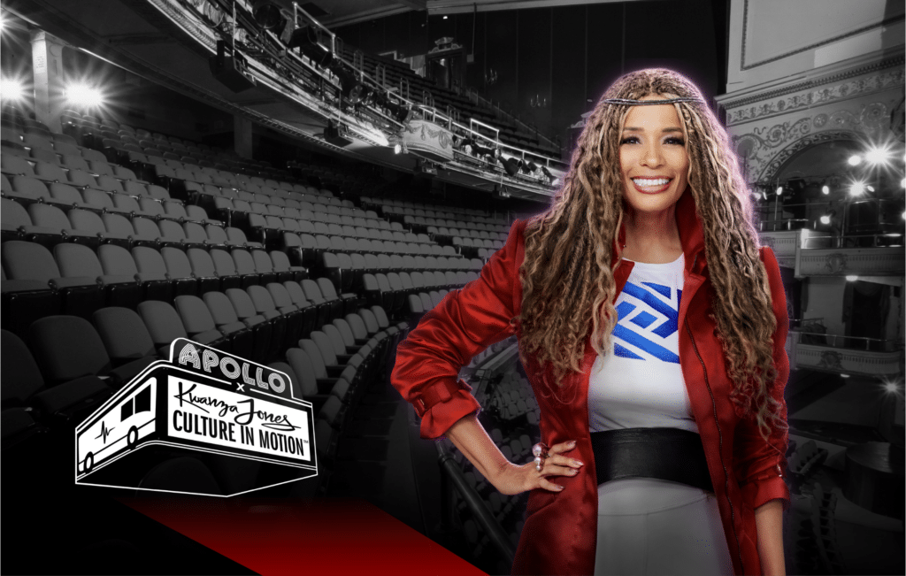 Culture In Motion™, the national arts and empowerment Roadshow created by The Apollo and Kwanza Jones, launches in Los Angeles during Grammy week.